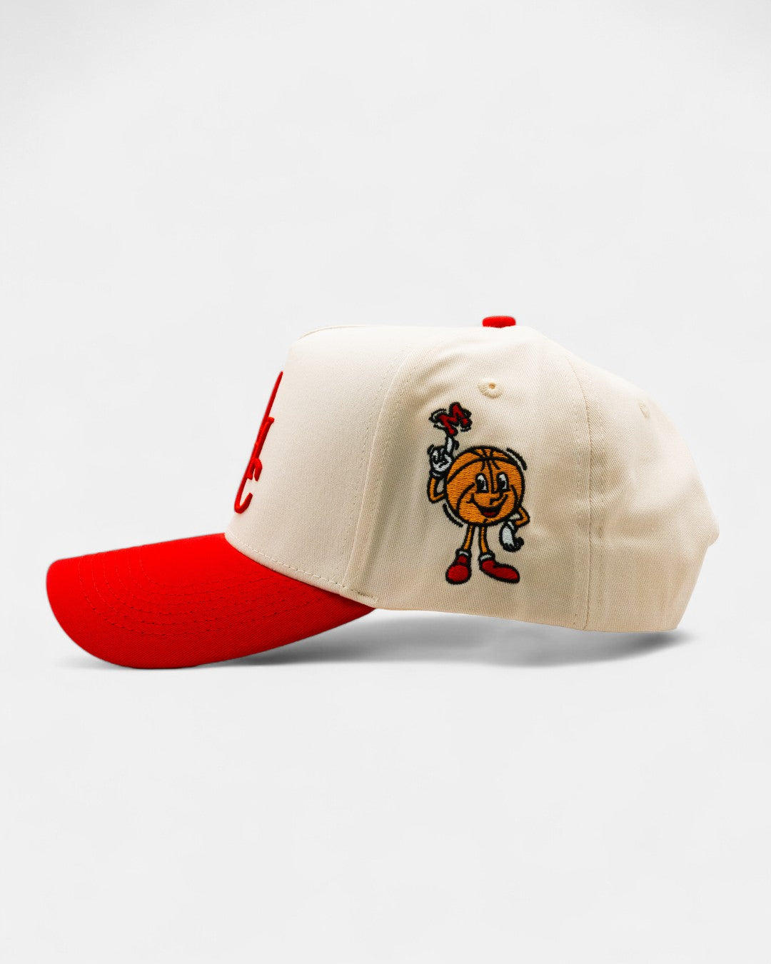 MHC Snapback | Cream & Red