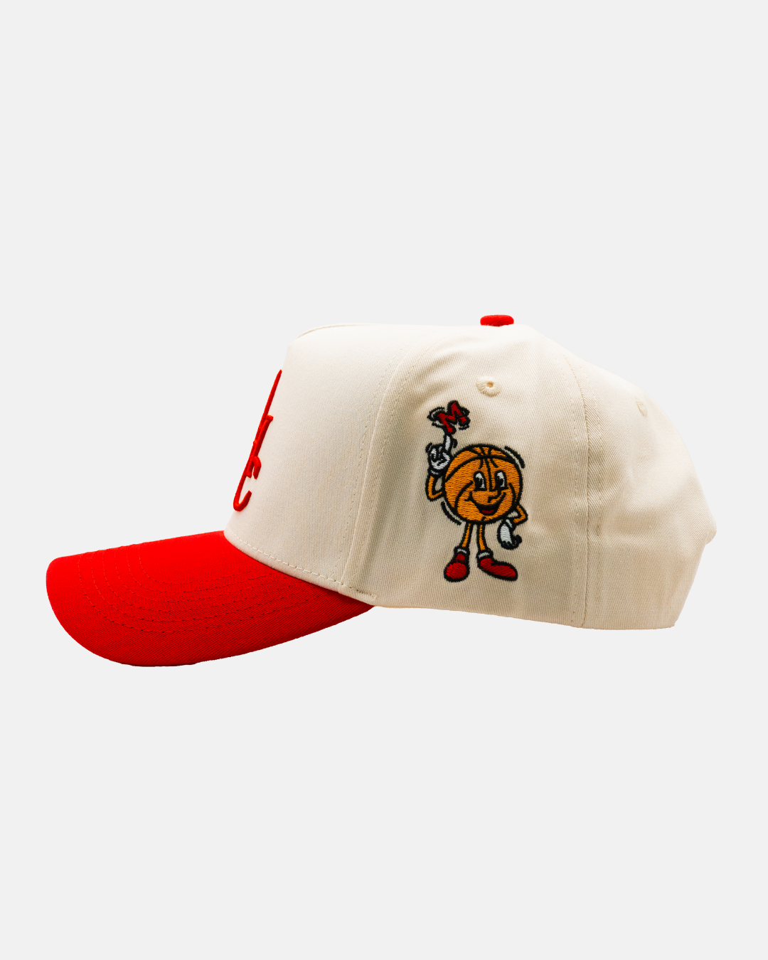 MHC Snapback | Cream & Red