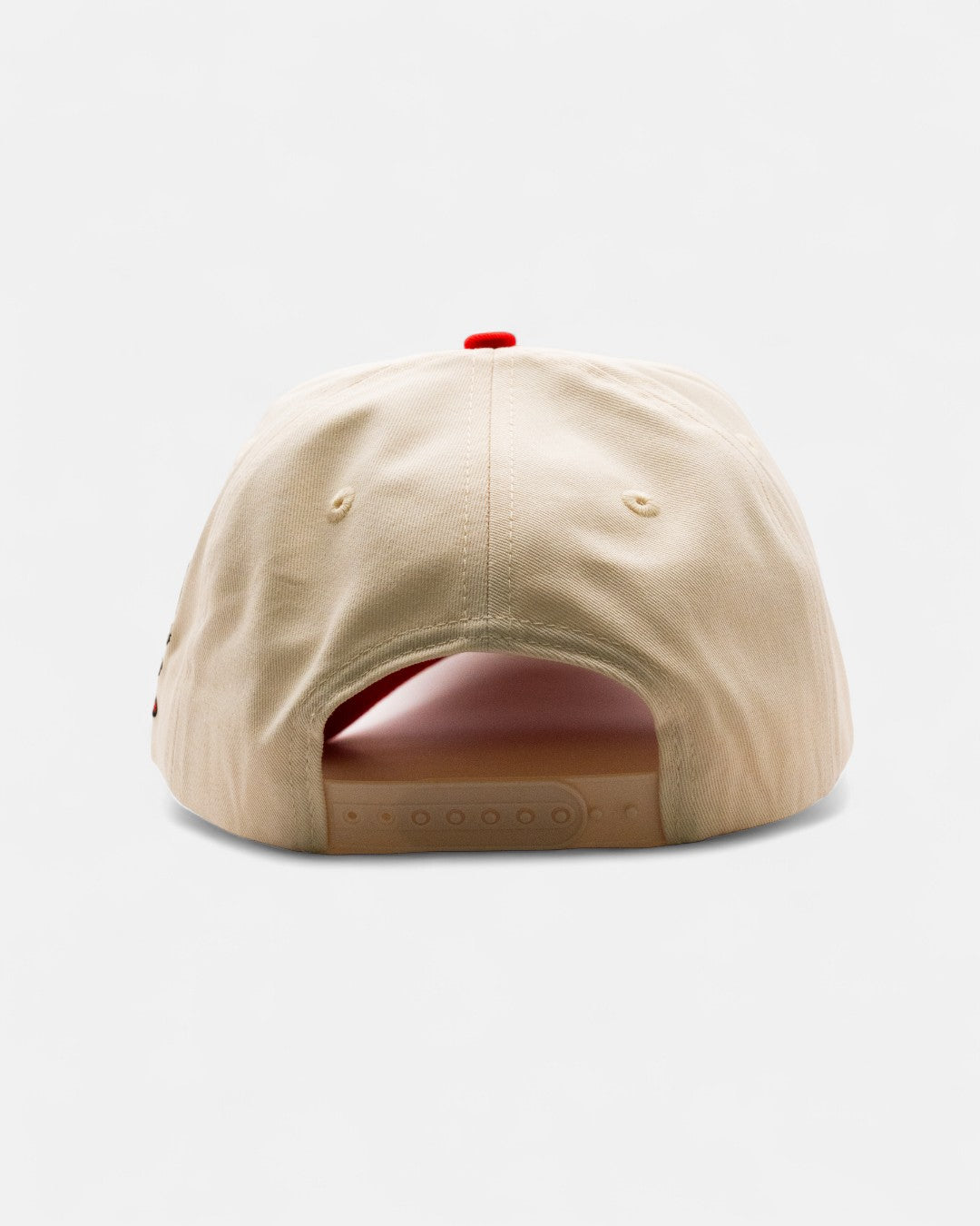 MHC Snapback | Cream & Red