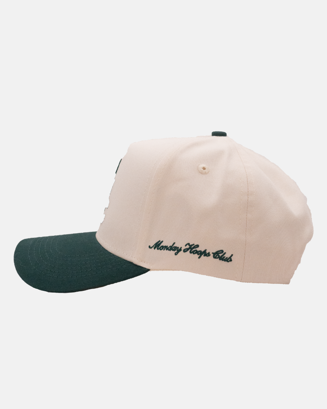 MHC Snapback | Cream & Vintage Green