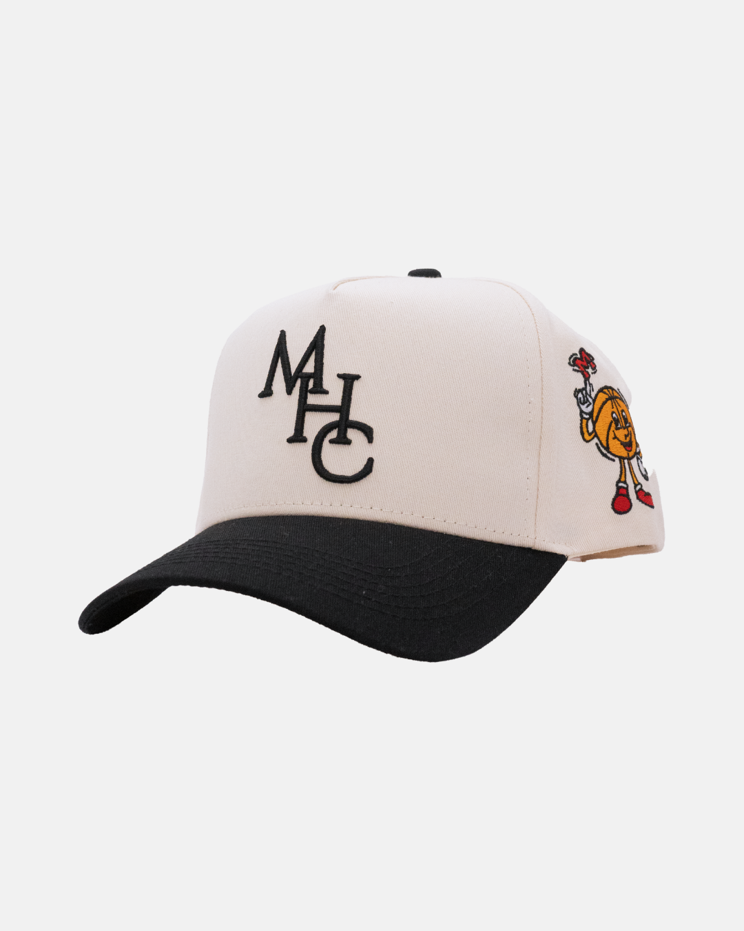 MHC Snapback | Cream & Black