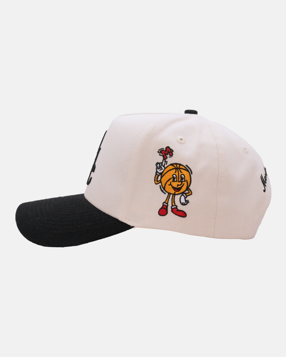MHC Snapback | Cream & Black