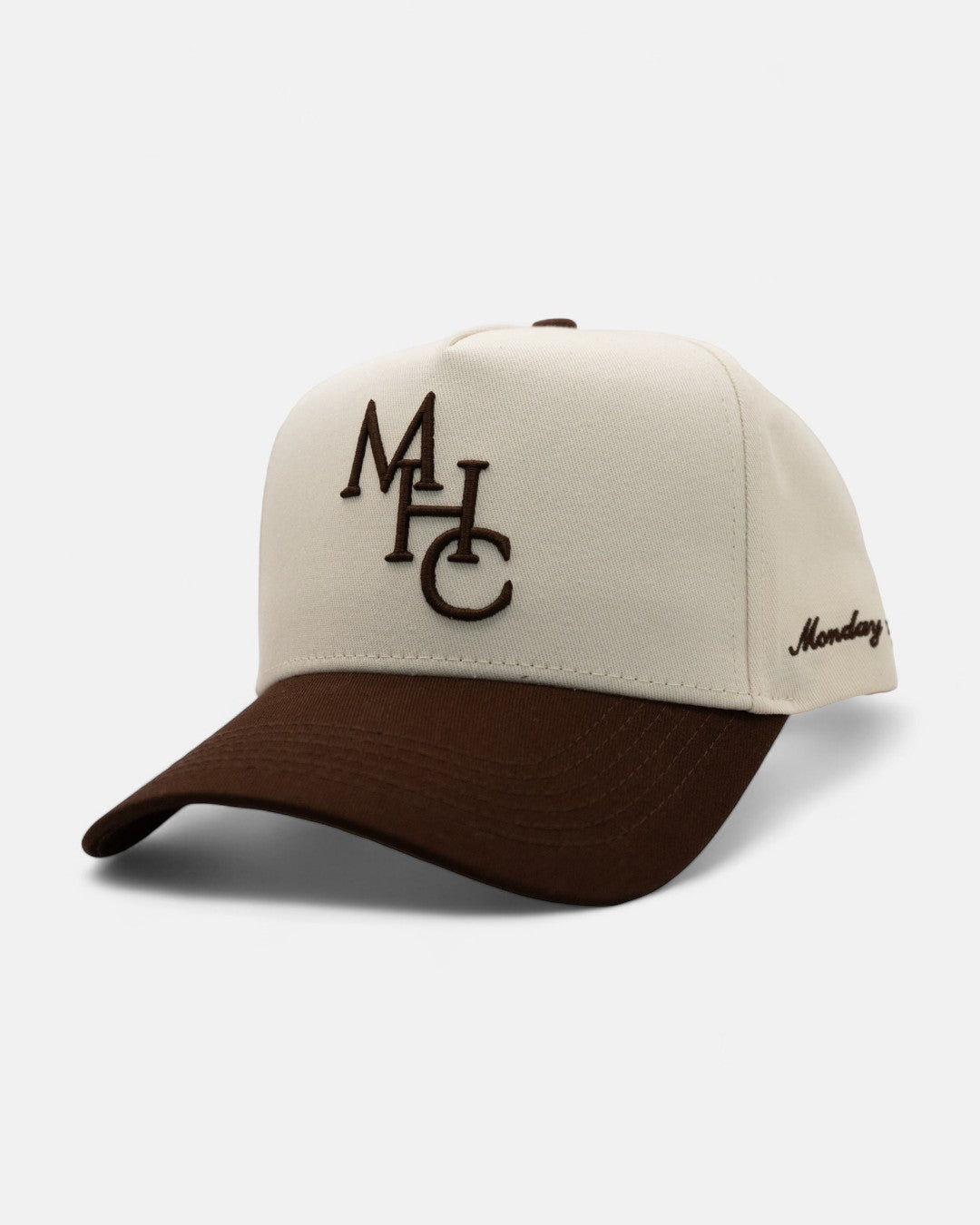 MHC x Jade Snapback | Cream & Espresso