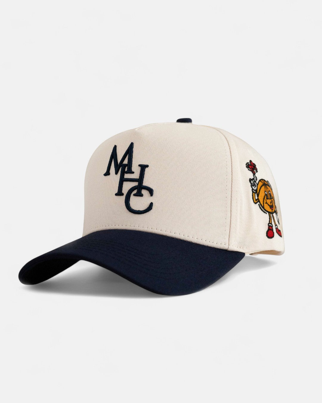 MHC Snapback | Cream & Navy