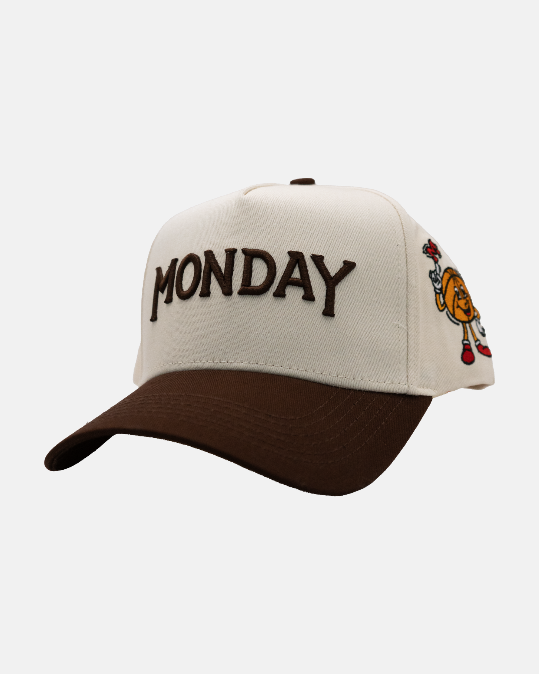 Monday x Jade Snapback | Cream & Espresso