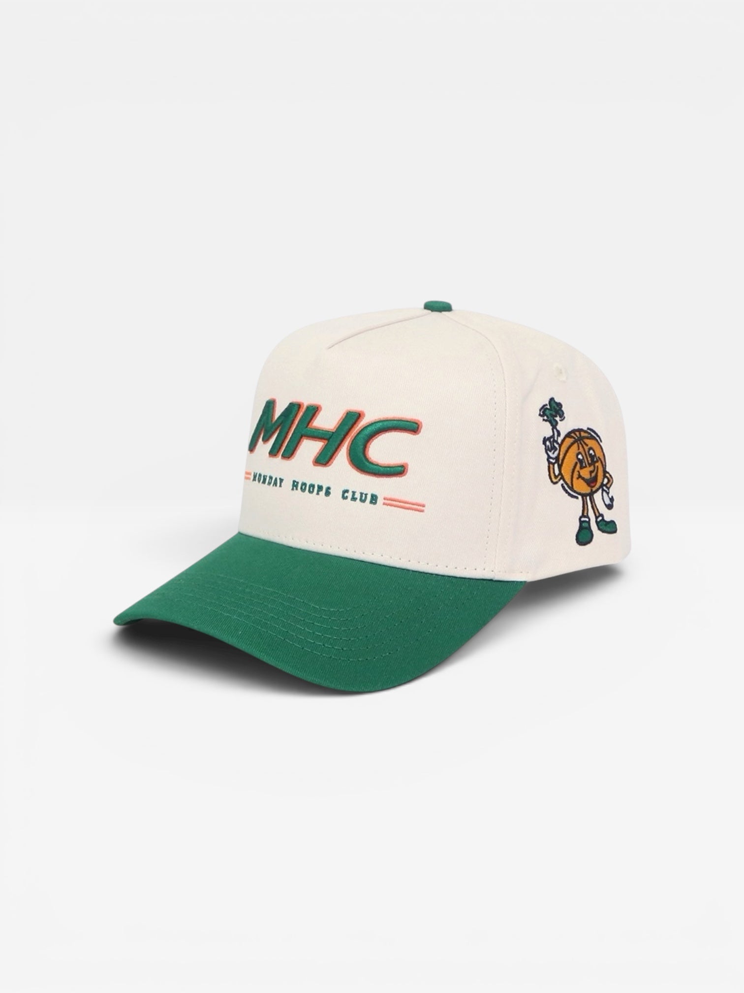 MHC Sport Snapback | Green & Orange