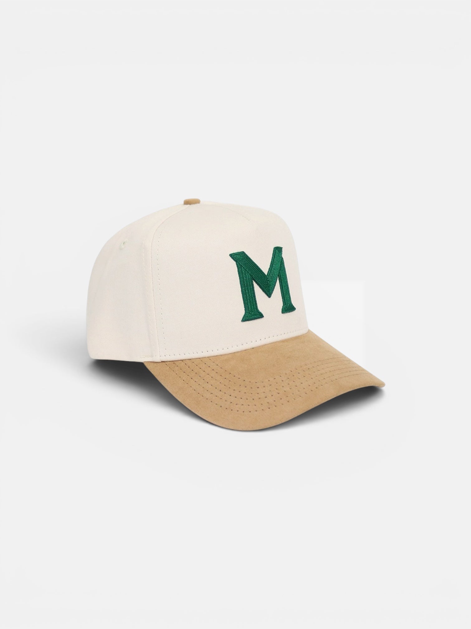 M by Monday Suede Strapback | Camel