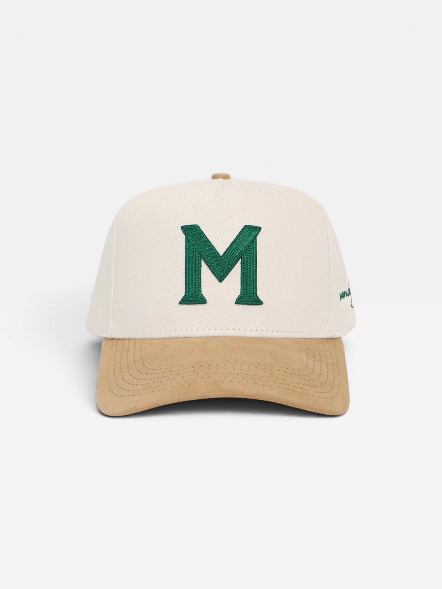 M by Monday Suede Strapback | Camel