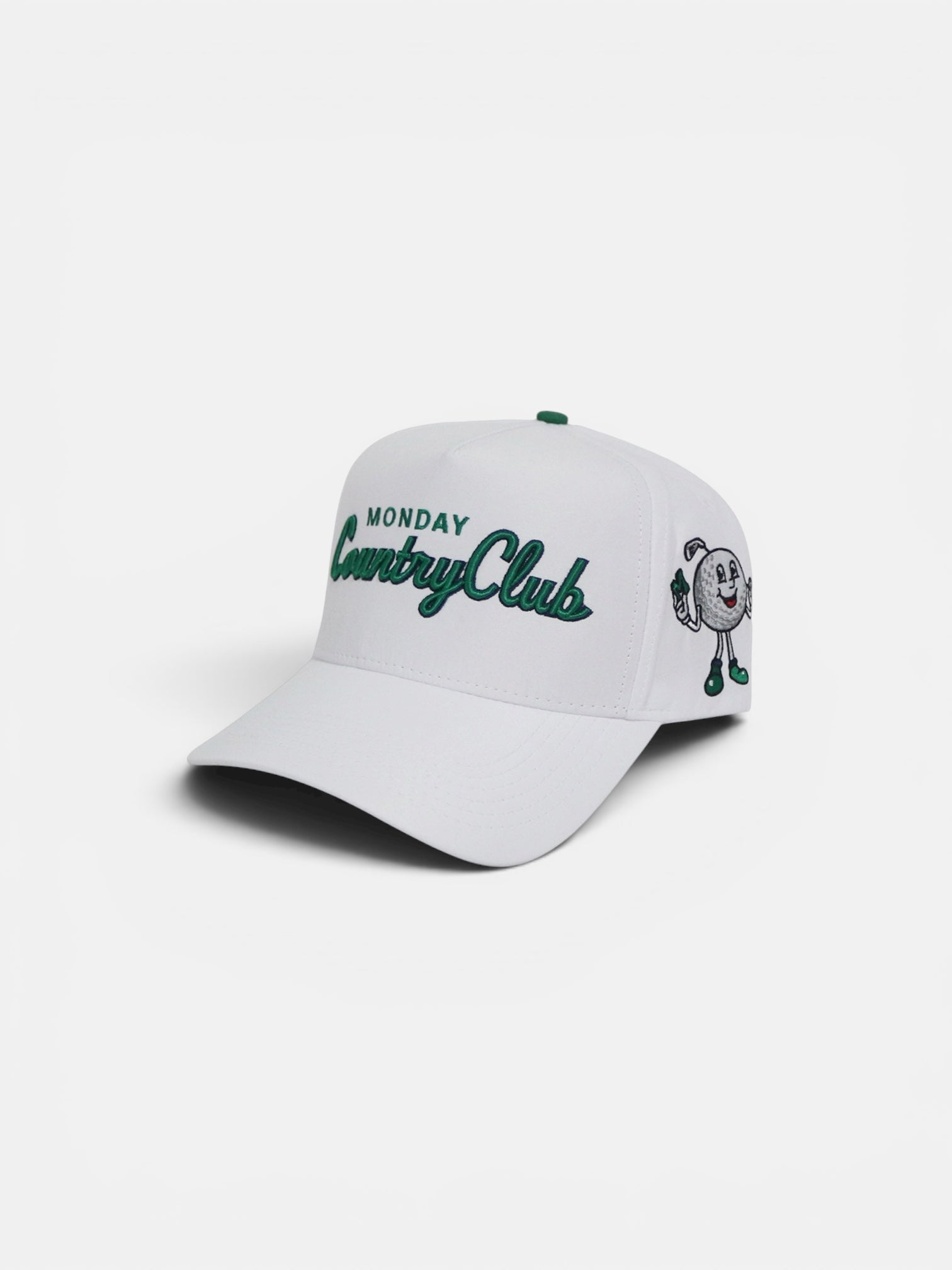 Monday Country Club Snapback | White