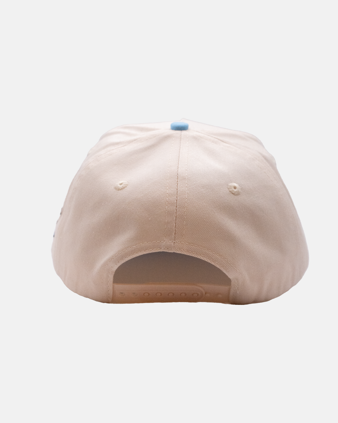 Monday Snapback | Cream & Baby Blue