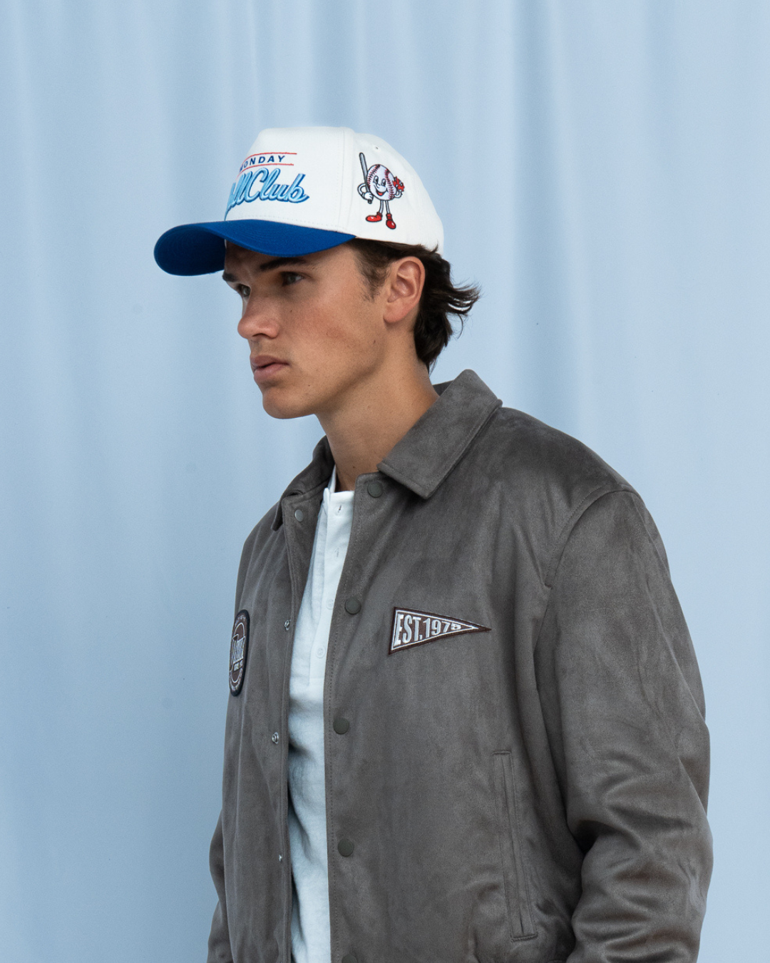 Monday Ball Club Snapback | True Blue