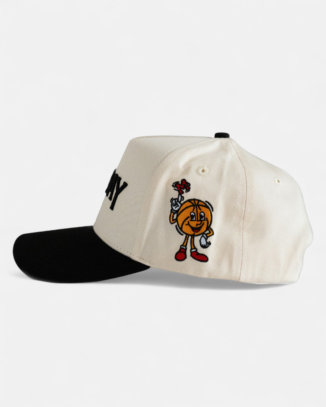 Monday Snapback | Cream & Black