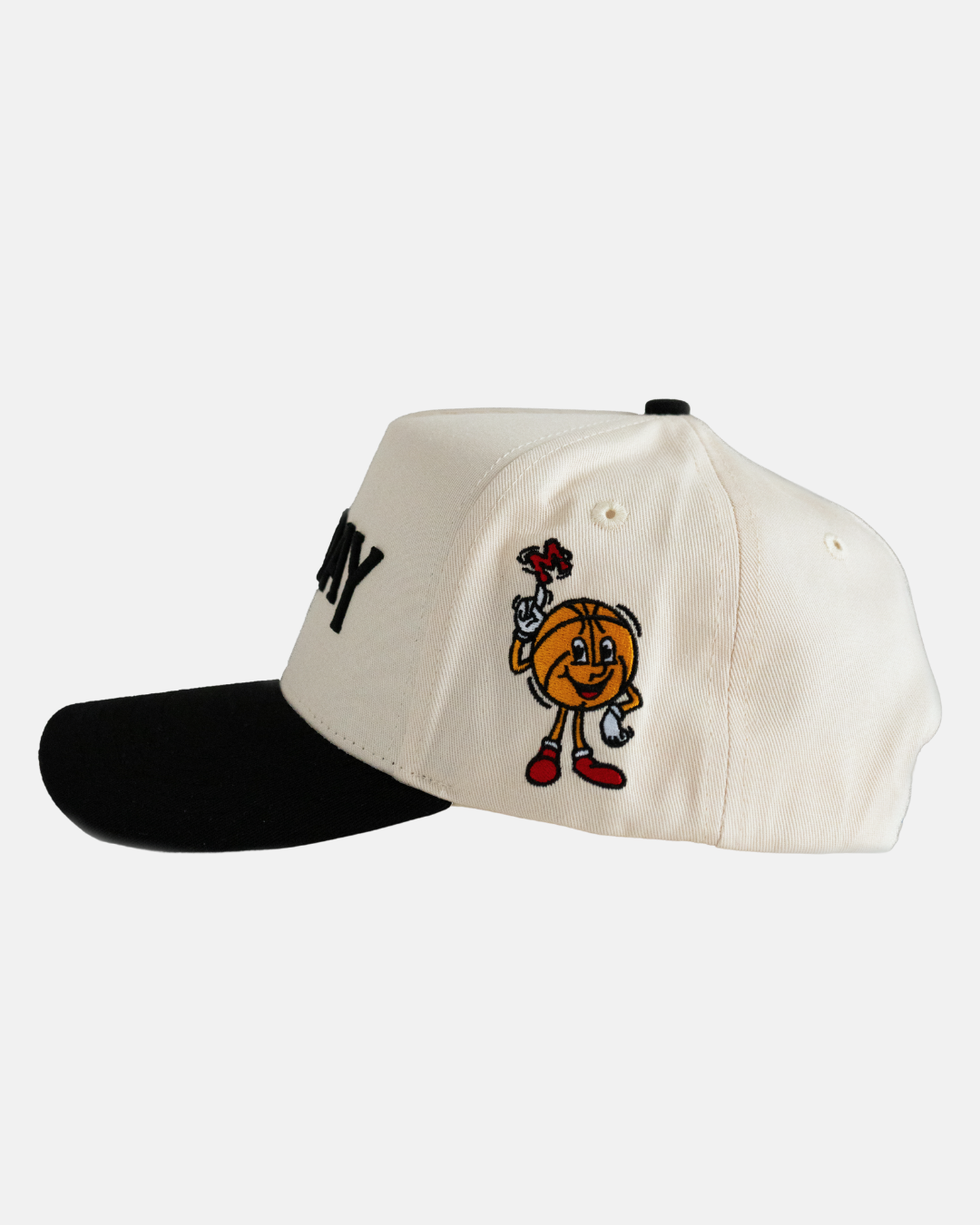 Monday Snapback | Cream & Black