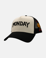 Monday Trucker | Cream & Black