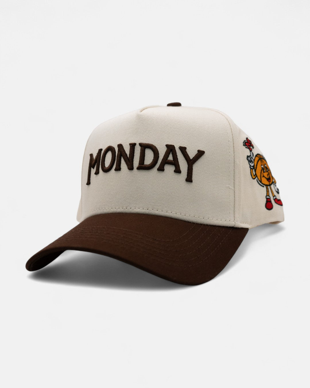 Monday x Jade Snapback | Cream & Espresso