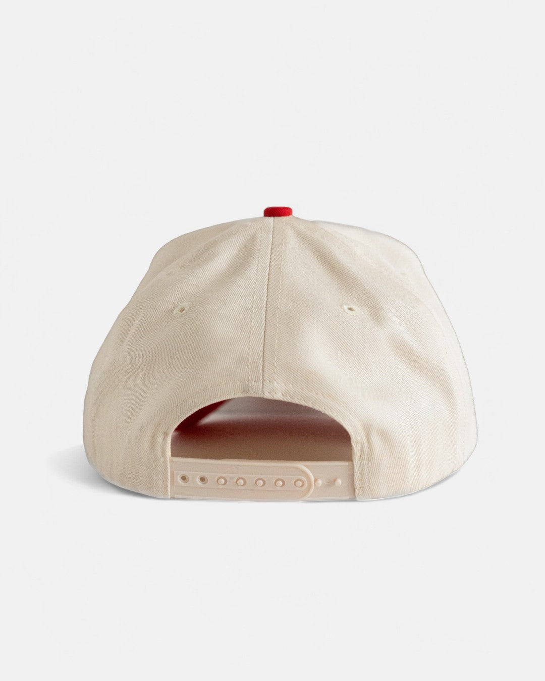 Monday Snapback | Cream & Red