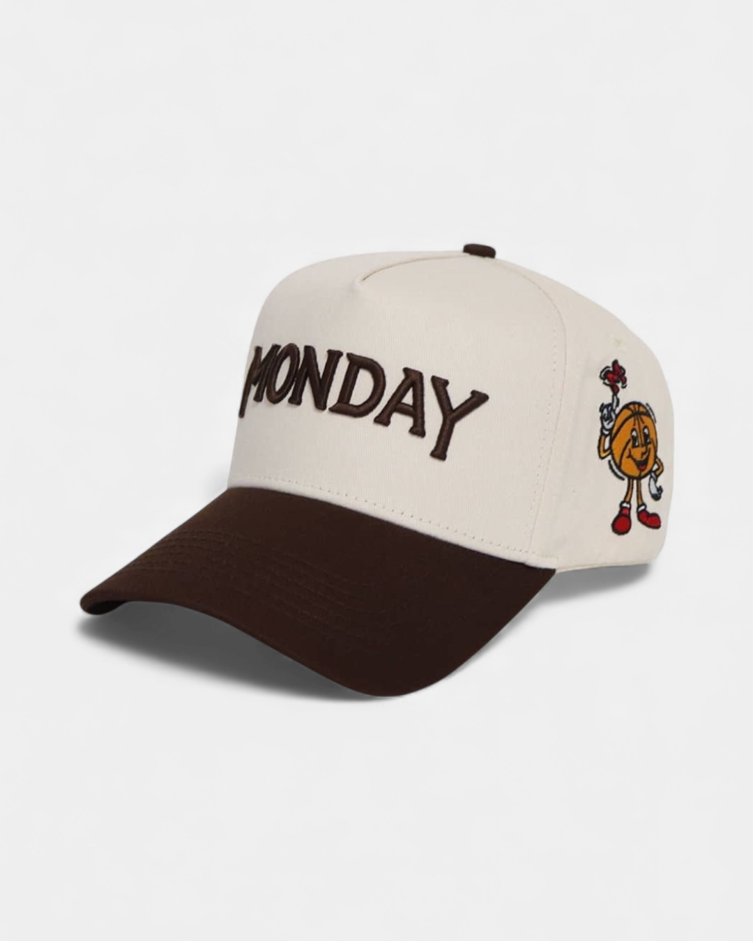 Monday x Jade Snapback | Cream & Espresso