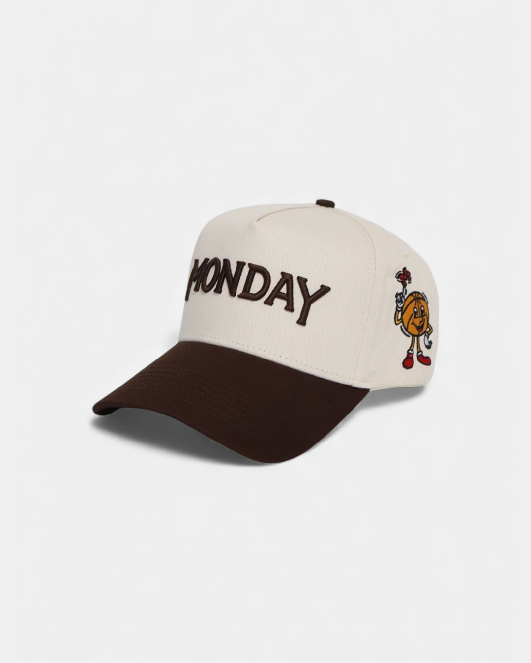 Monday x Jade Snapback | Cream & Espresso